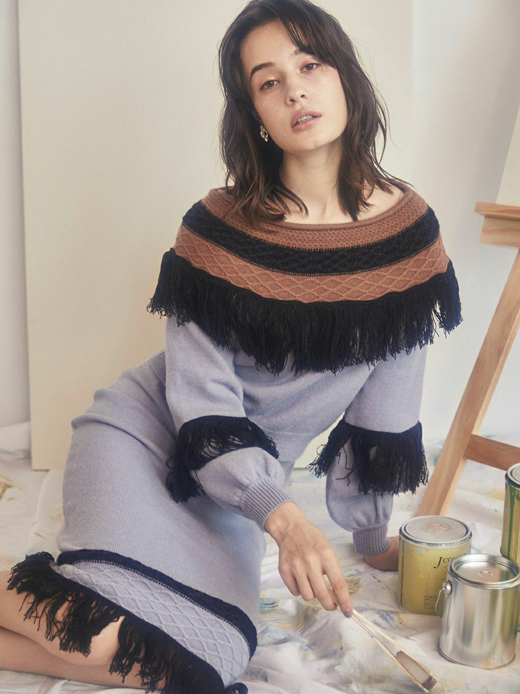 THE FRING KNIT TOPS | Puff designs パフデザインズ