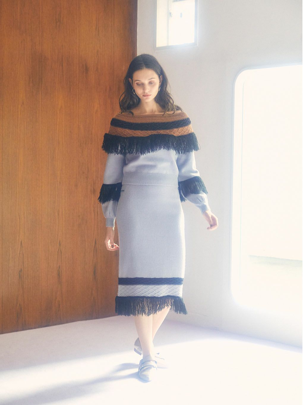 THE FRING KNIT SKIRT