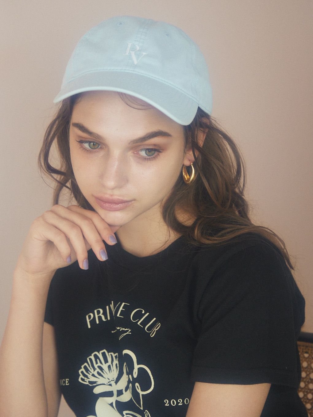 THE PV LOGO EMBROIDERY CAP
