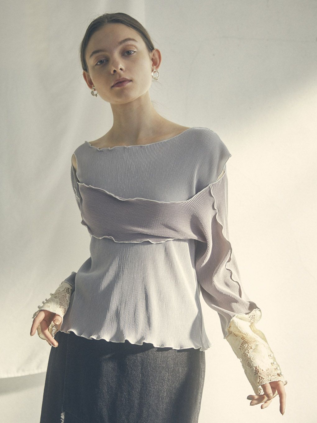 THE PLEATS MELLOW TOPS | Puff designs パフデザインズ