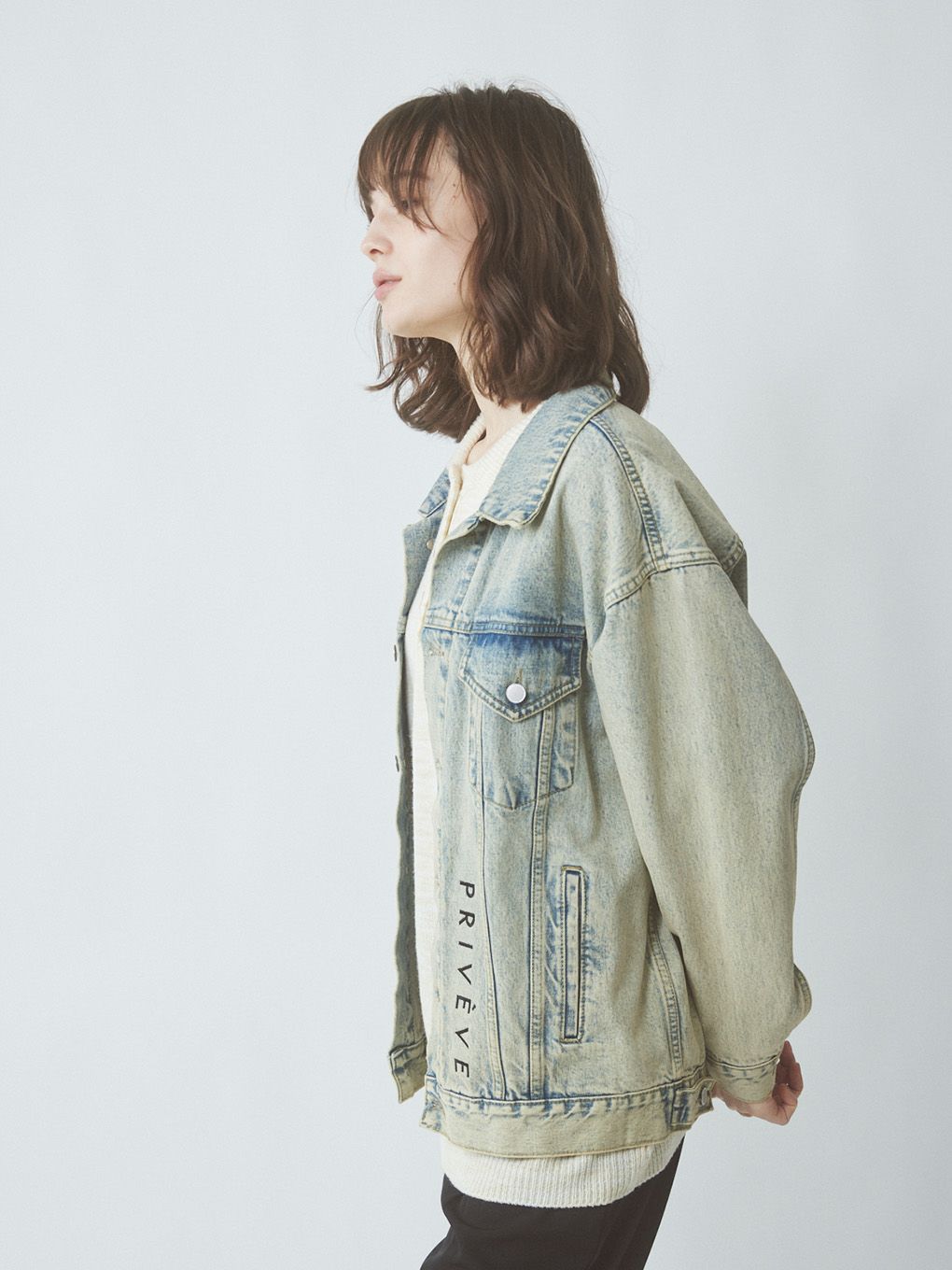 THE VINTAGE WASH DENIM JACKET | Puff designs パフデザインズ