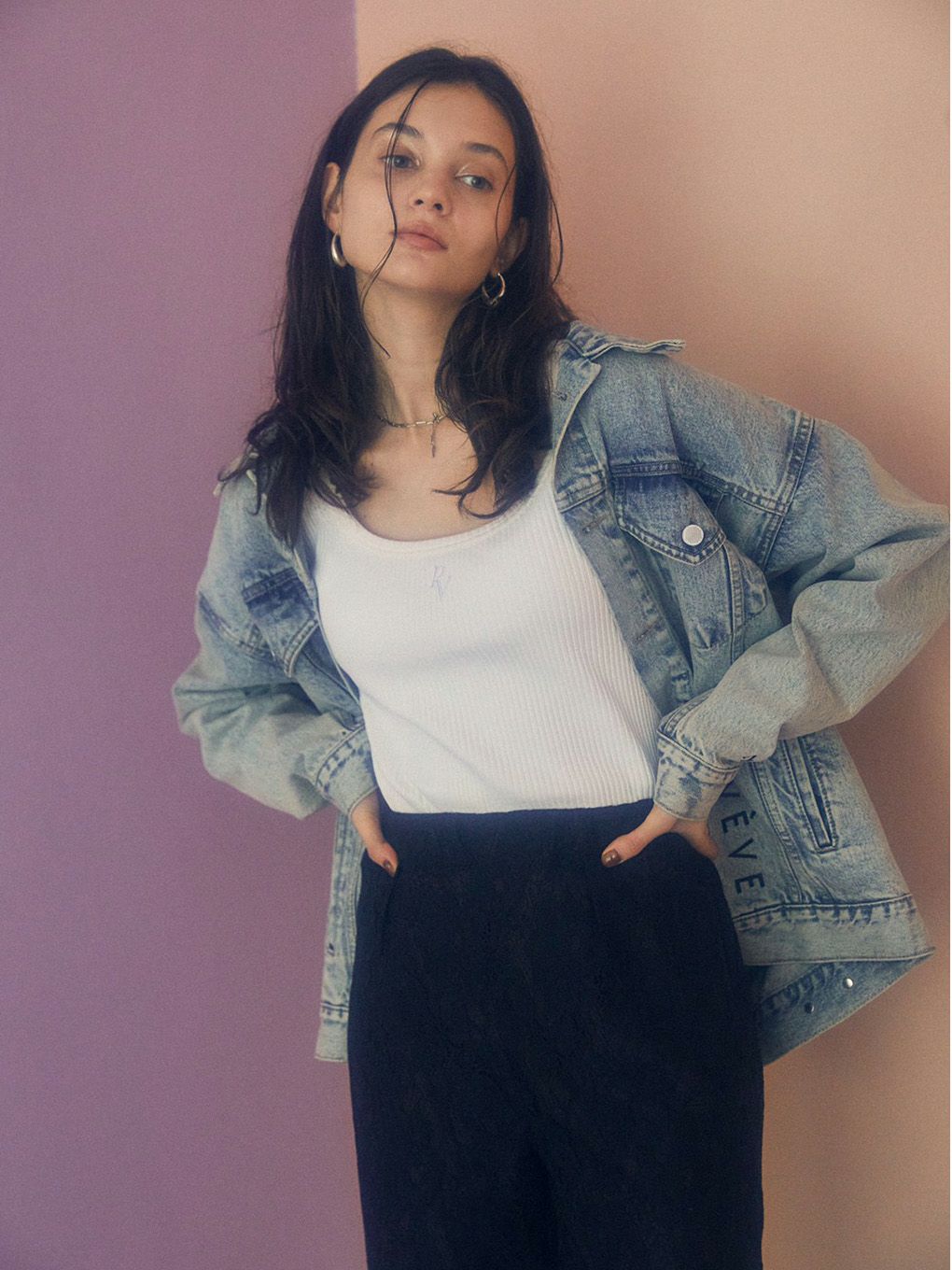 THE VINTAGE WASH DENIM JACKET | Puff designs パフデザインズ