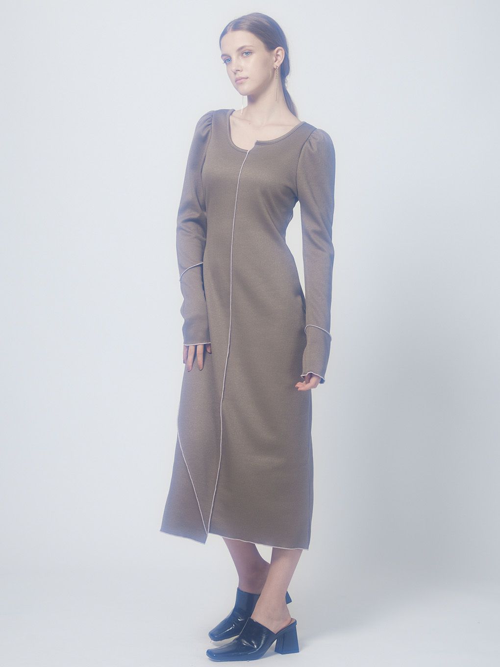 THE RIB MELLOW DRESS