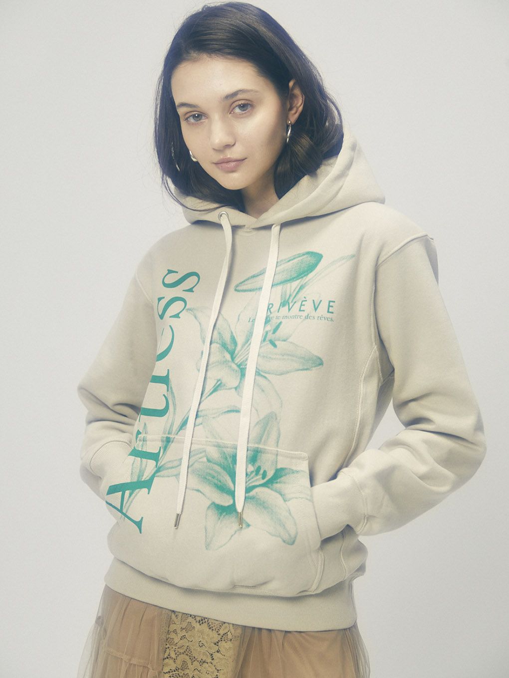 THE ARTLESS LILY PRINT HOODIE