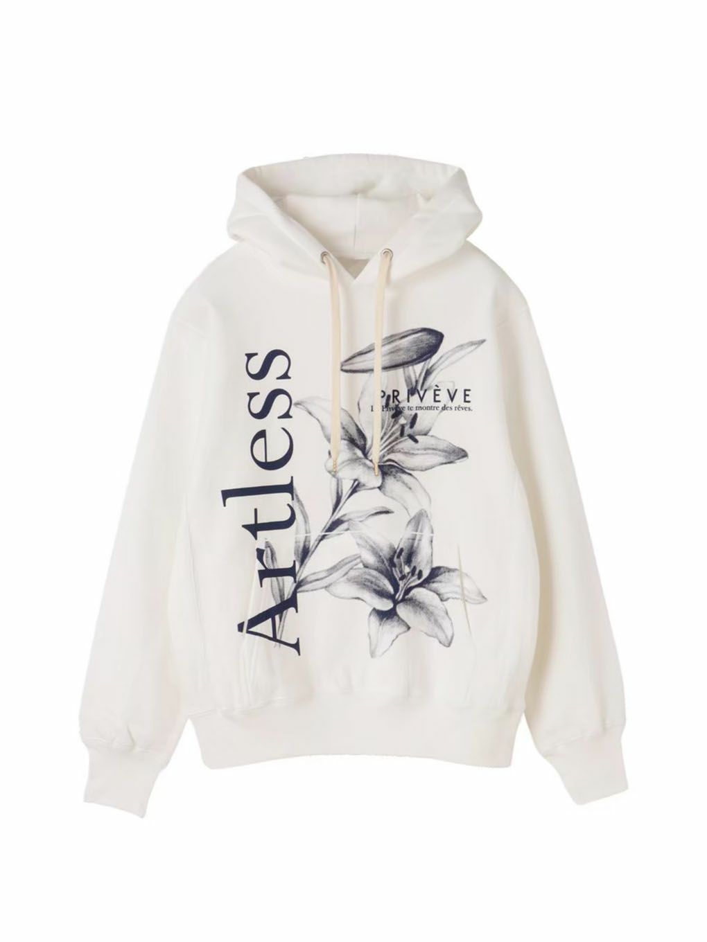 THE ARTLESS LILY PRINT HOODIE