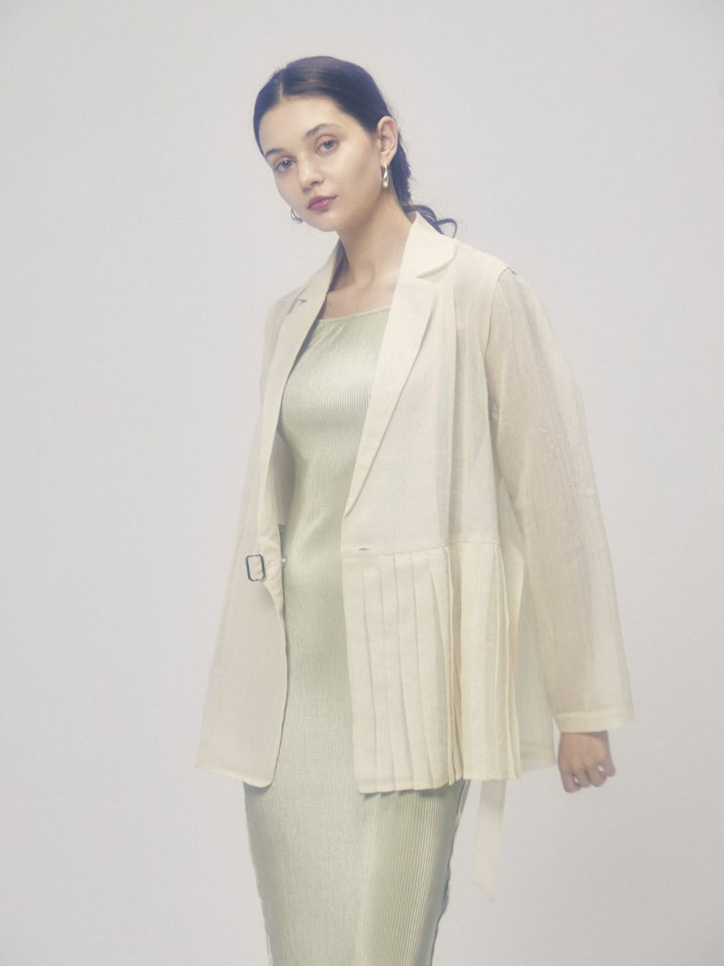 THE SHEER ASYMMETRY JACKET