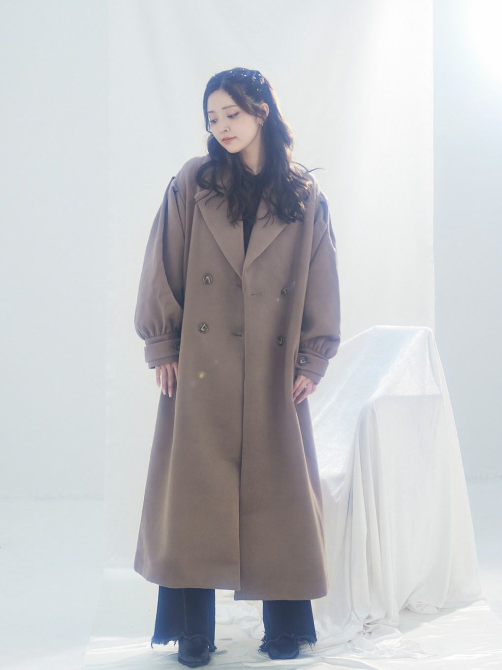 Oversized Chester Coat | Puff designs パフデザインズ