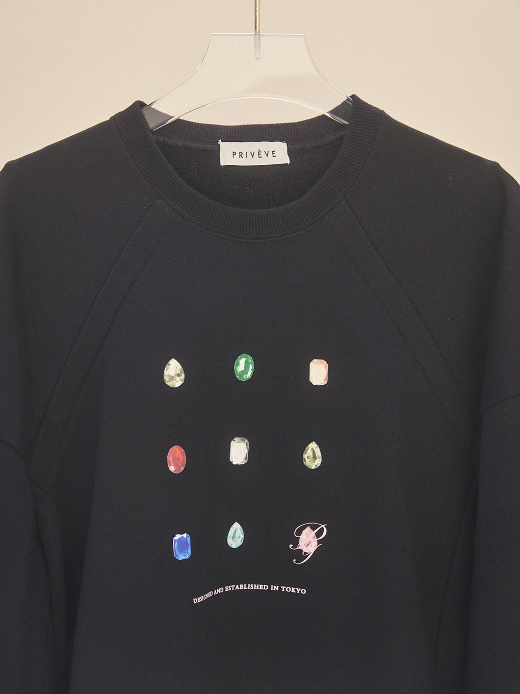 THE JEWELRY PY PRINT SWEAT SHIRT | Puff designs パフデザインズ