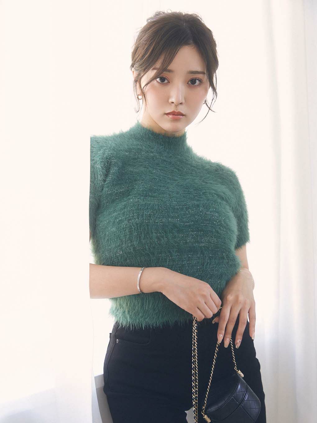 Sparkling Knit Tops | Puff designs パフデザインズ