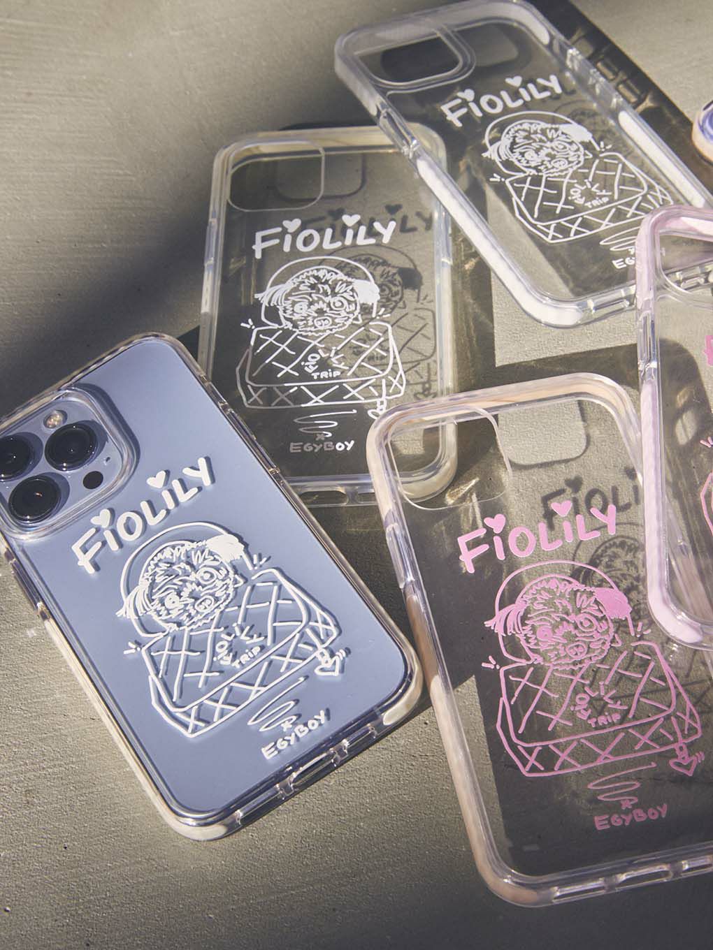 fiolily × EGYBOY】Titi Bag iPhone Case | Puff designs パフデザインズ