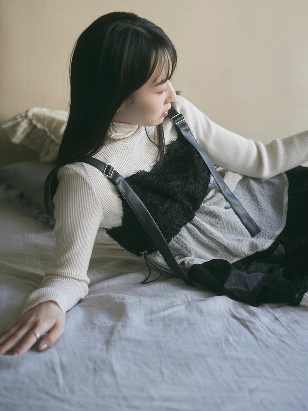 JACQUARD PATCHWORK DRESS | Puff designs パフデザインズ