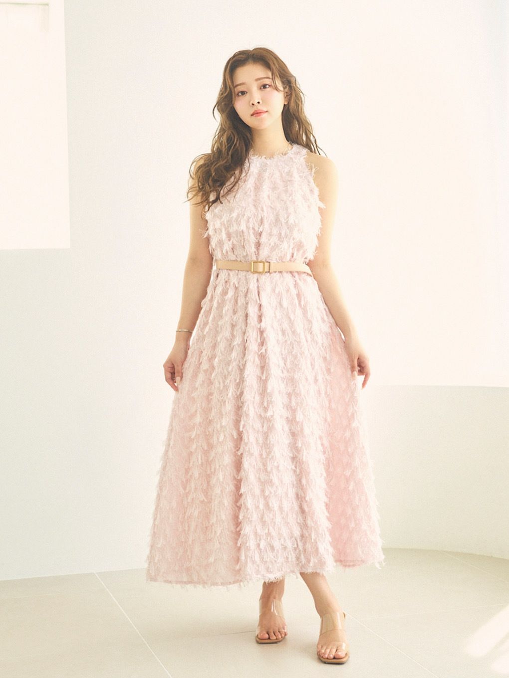 Shaggy American Sleeve Dress | Puff designs パフデザインズ