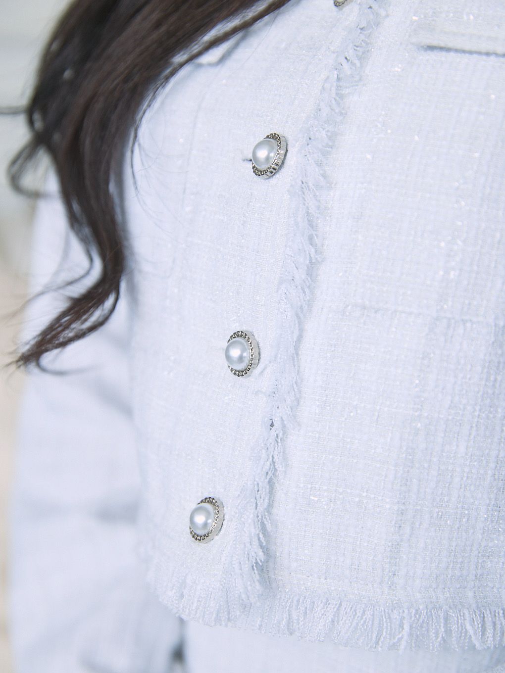 Fringe Tweed Jacket | Puff designs パフデザインズ