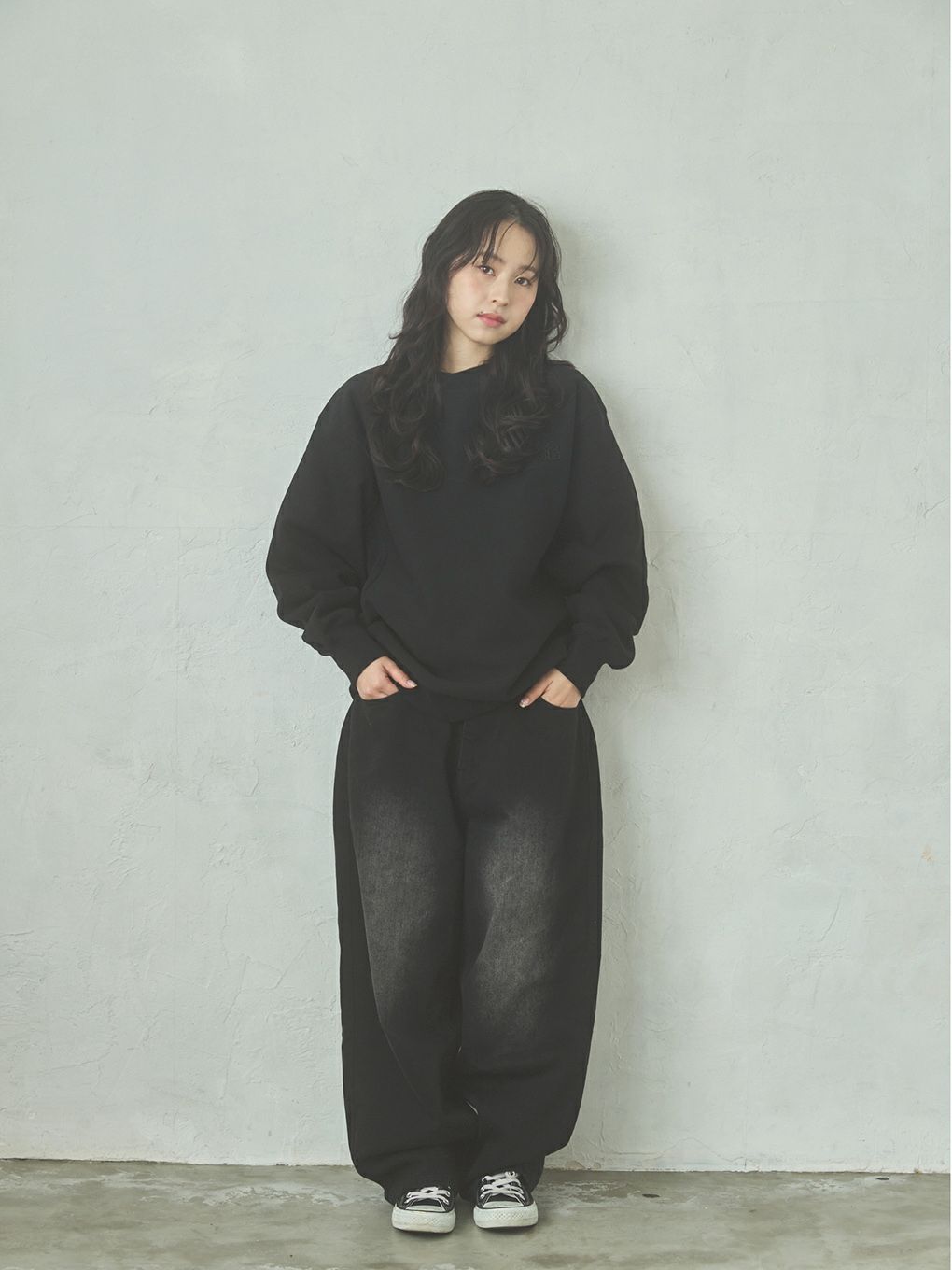 1331 ブラックデニムパンツ 1331 Denim | Puff designs パフデザインズ