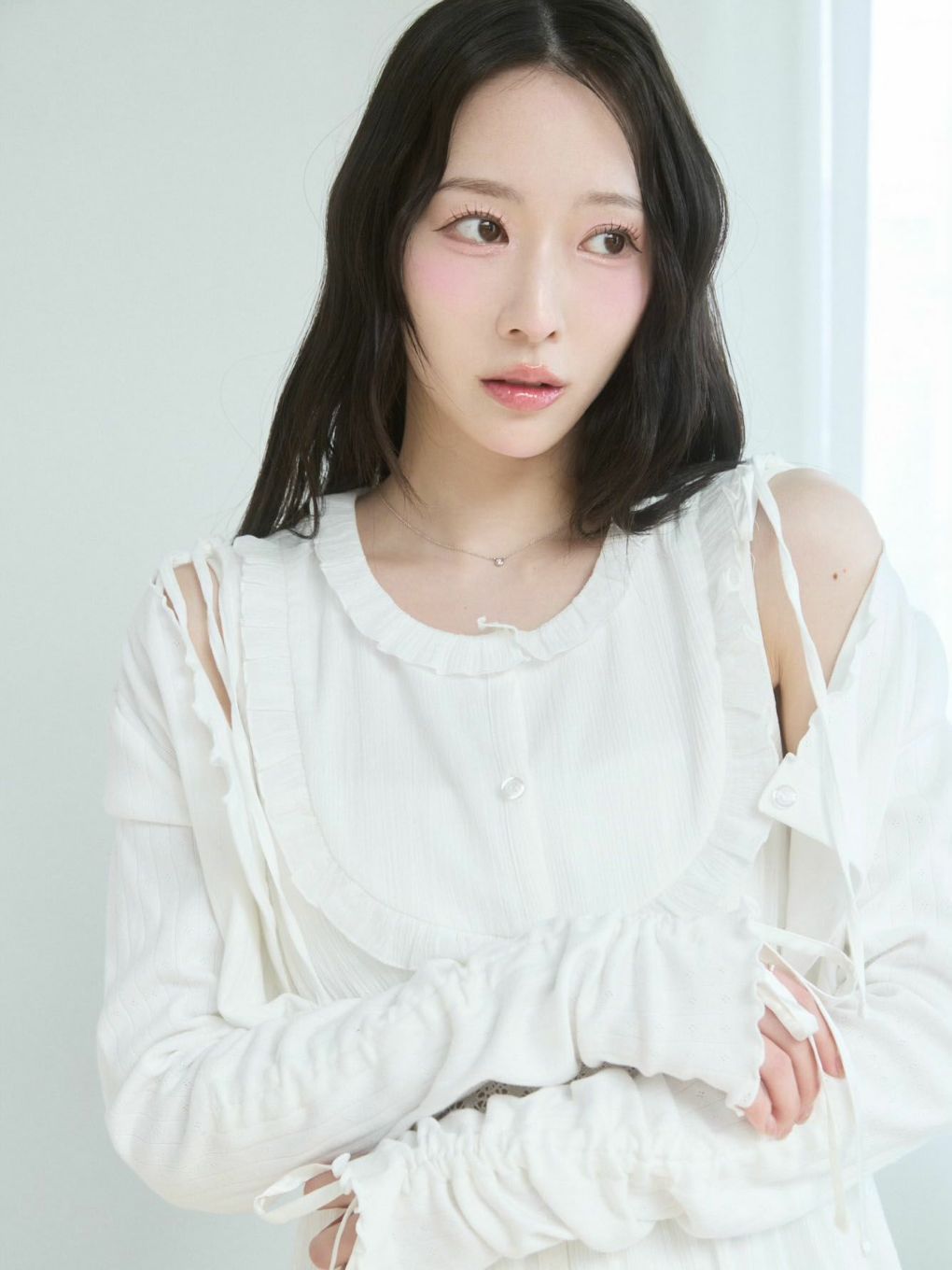 【新品タグ付き】Lure you in メロウコットンカーディガン ミルク MELLOW COTTON CARDIGAN | Puff designs パフデザインズ