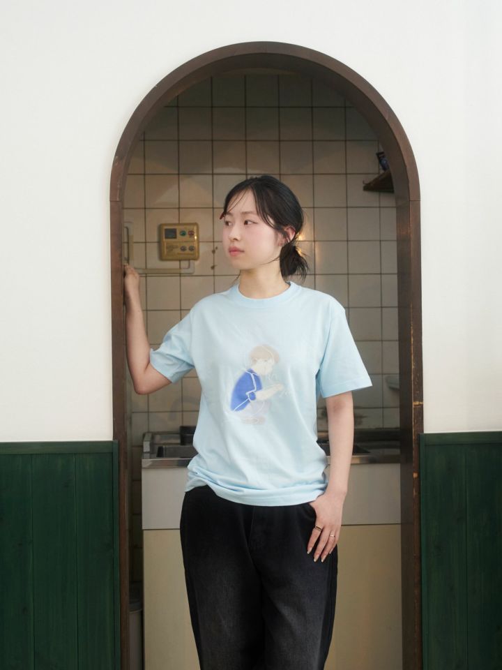 SNOOPY】DANCING SNOOPY BI COLOR RUGBY POLO SHIRT | Puff